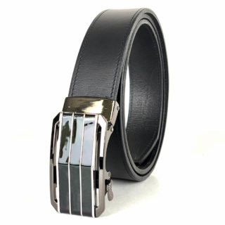 Kožený opasok s automatickým zapínaním, šírka 3.5cm, model_90