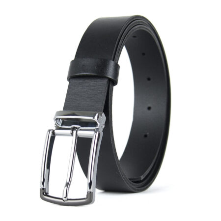 Kožený opasok SILVERLINE, šírka 3.3cm, Slovenská výroba