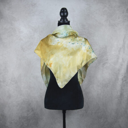 Hodvábna šatka VZOR_30, 85x 85cm, Made in Slovakia