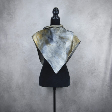 Luxusná hodvábna šatka LIMITED_339, Vyrobená na Slovensku, 90 x 90cm