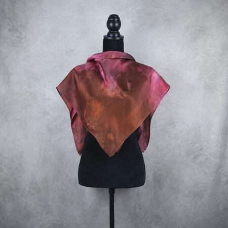 Luxusná hodvábna šatka LIMITED_352, Vyrobená na Slovensku, 90 x 90cm