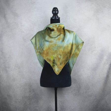 Luxusná hodvábna šatka LIMITED_360, Vyrobená na Slovensku, 90 x 90cm